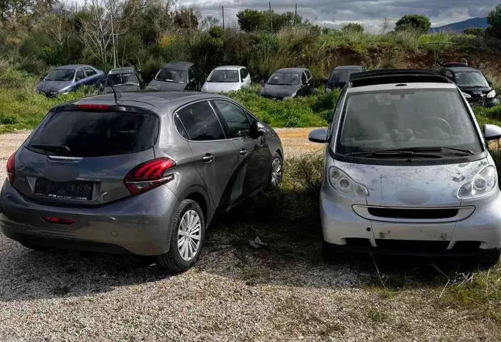 Κλεμμένα αυτοκίνητα αστυνομία