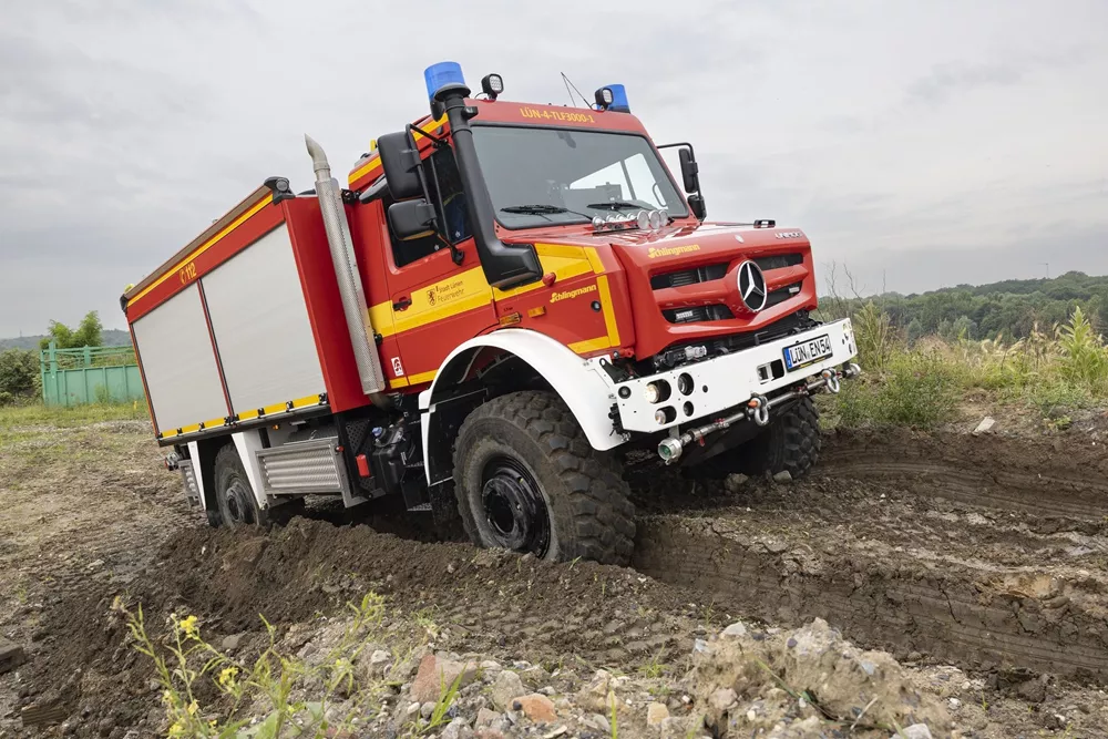 Mercedes-Benz Unimog U 5023 πυροσβεστικό όχημα