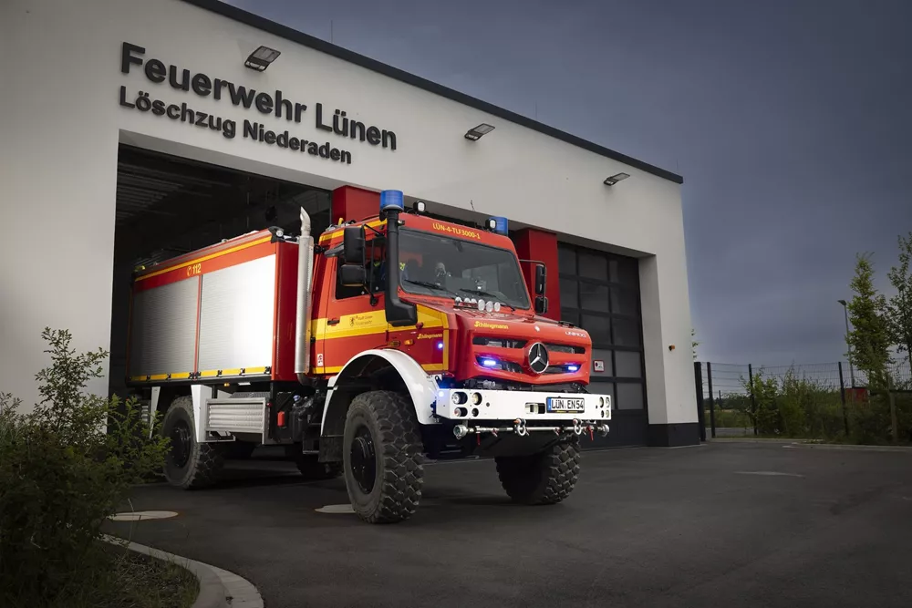 Mercedes-Benz Unimog U 5023 πυροσβεστικό όχημα