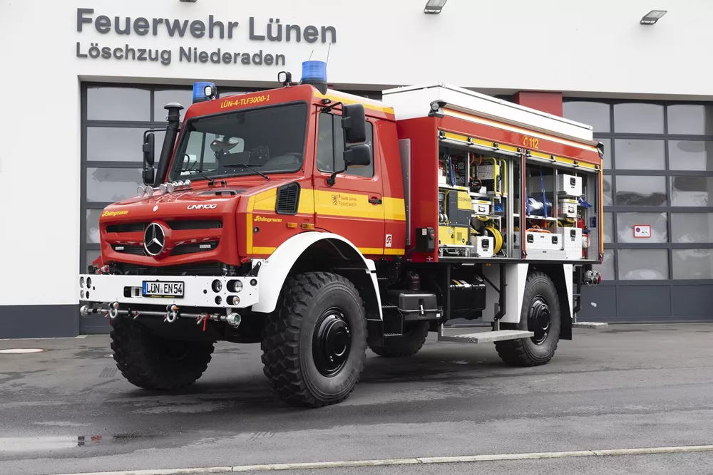 Mercedes-Benz Unimog U 5023 πυροσβεστικό όχημα