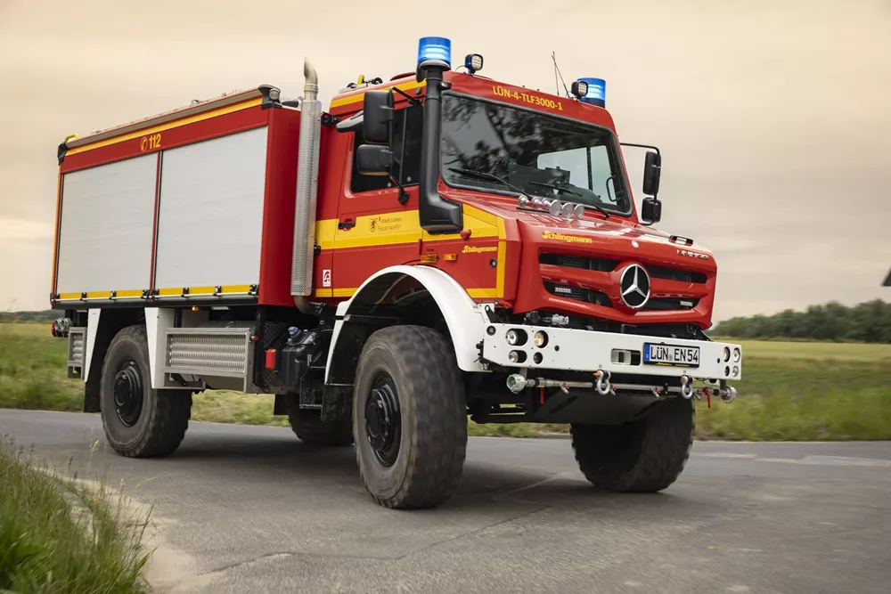 Mercedes-Benz Unimog U 5023 πυροσβεστικό όχημα