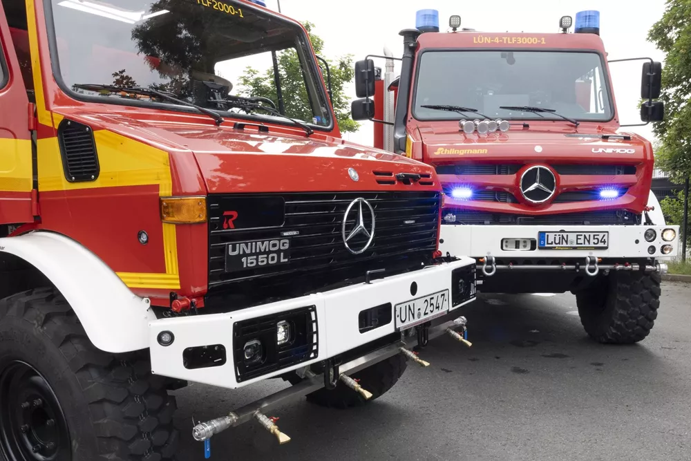 Mercedes-Benz Unimog U 5023 πυροσβεστικό όχημα