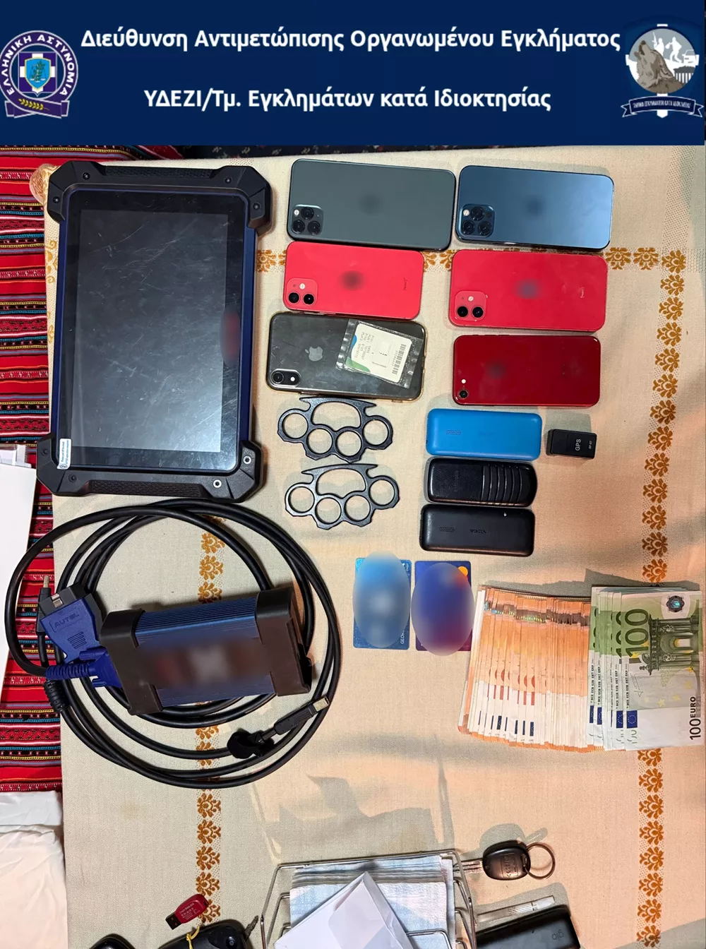 Κλεμμένα αυτοκίνητα αστυνομία