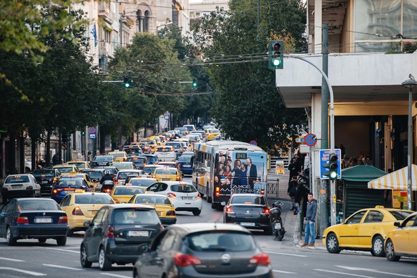 Αθήνα κυκλοφοριακό αυτοκίνητα