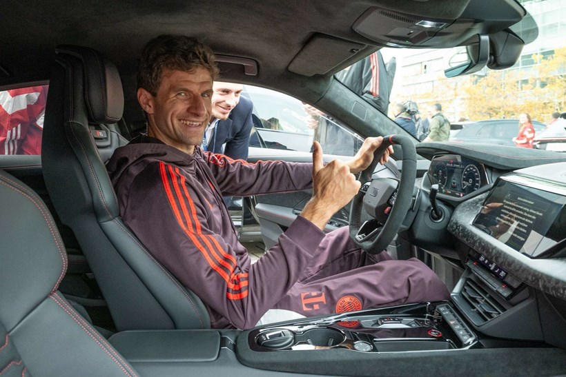 Audi RS e-tron GT Thomas Muller