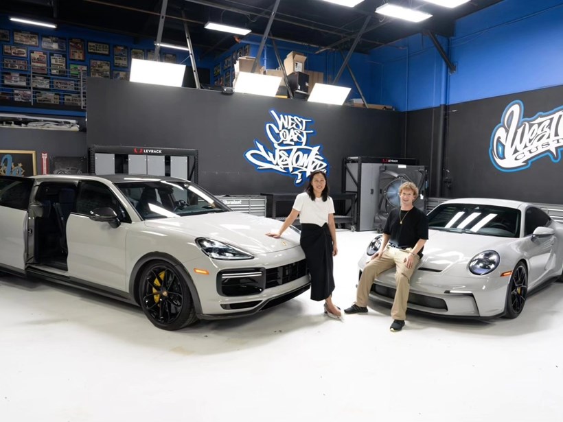 Porsche Cayenne van Mark Zuckerberg