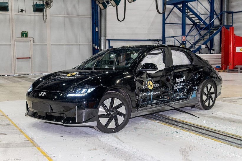 Euro NCAP Hyundai Ioniq 6 Crash Test