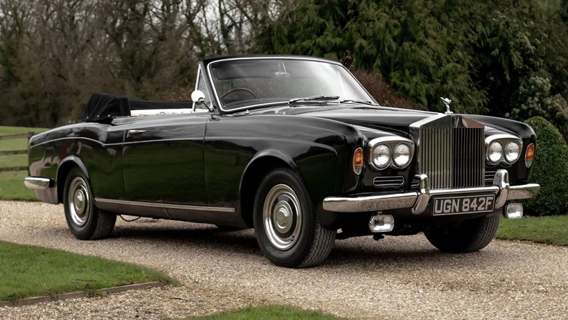 Rolls-Royce Silver Shadow convertible