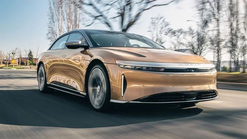 Aerodynamic Lucid Air