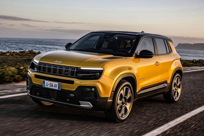 Jeep Avenger Paris Motor Show