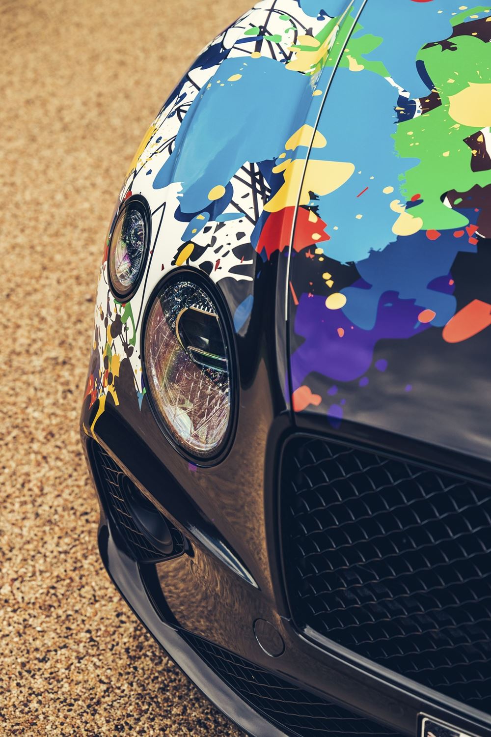 Bentley Continental GTC Pride art car