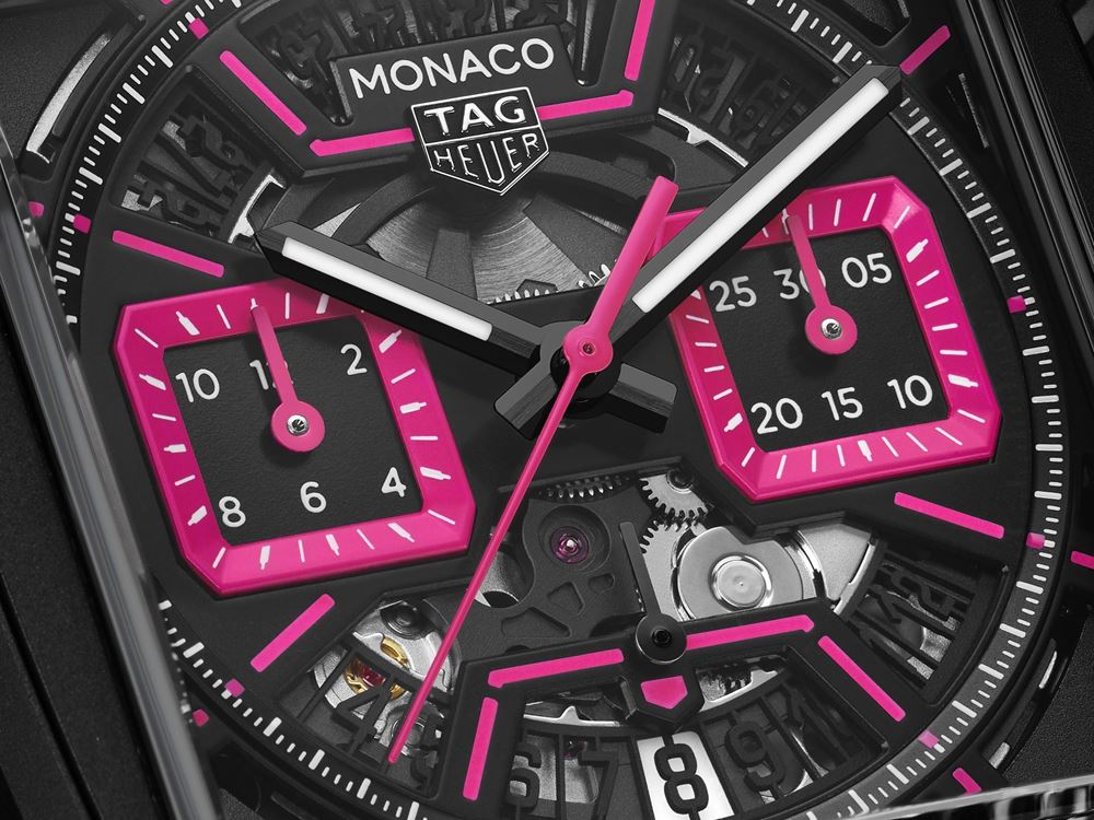 Tag Heuer Monaco Pink Edition Las Vegas