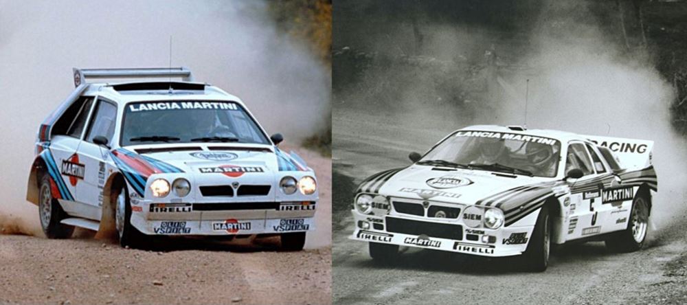 Lancia Delta S4 και Lancia Rally 037