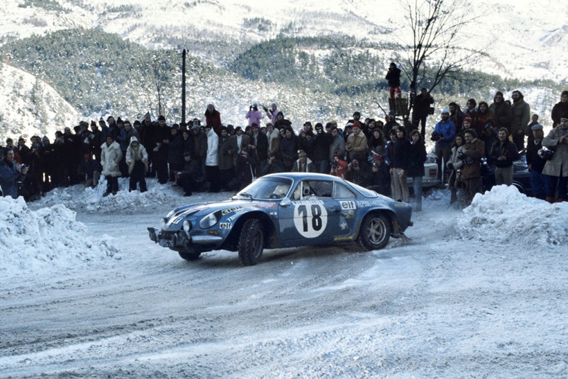 Jean Claude Arduet Alpine Monte Carlo 1973