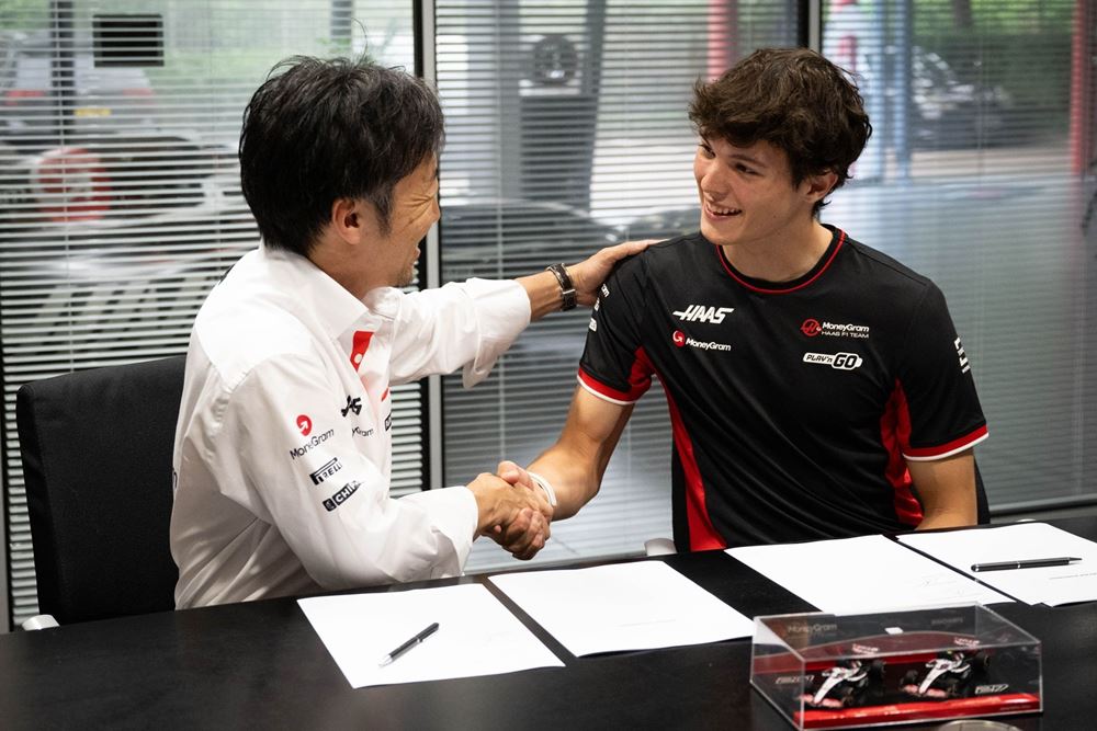 Oliver Bearman Haas F1