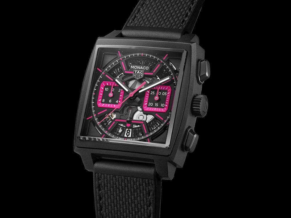 Tag Heuer Monaco Pink Edition Las Vegas