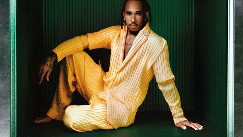 Lewis Hamilton Elle Brazil